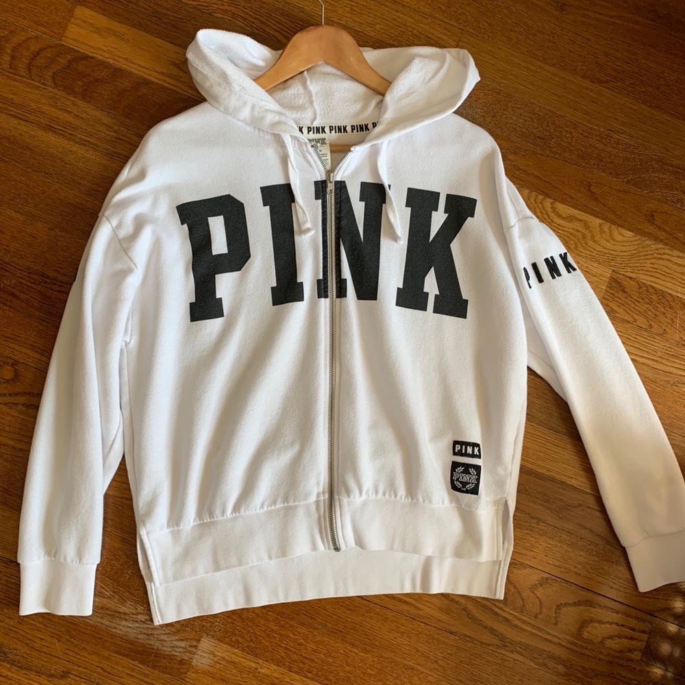 VS PINK ZIP UP